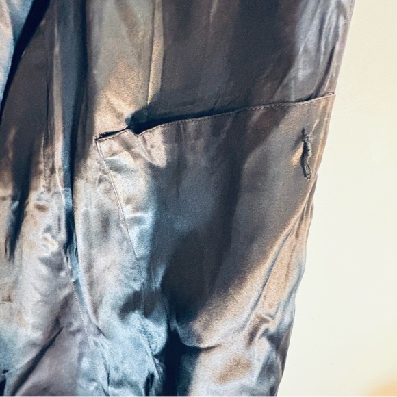 RALPH LAUREN Sz 6 Pea Coat Made in Canada Peak Lapels Double Breasted Lined - Picture 10 of 11